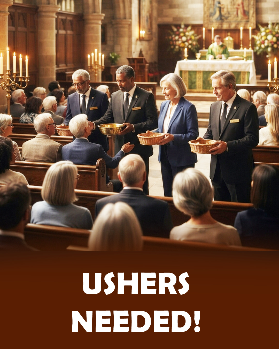 Ushers Needed!