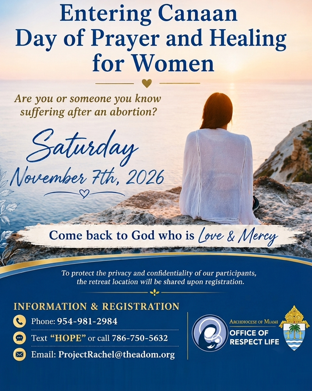 Entering Canaan Day of Prayer and Healing for Women