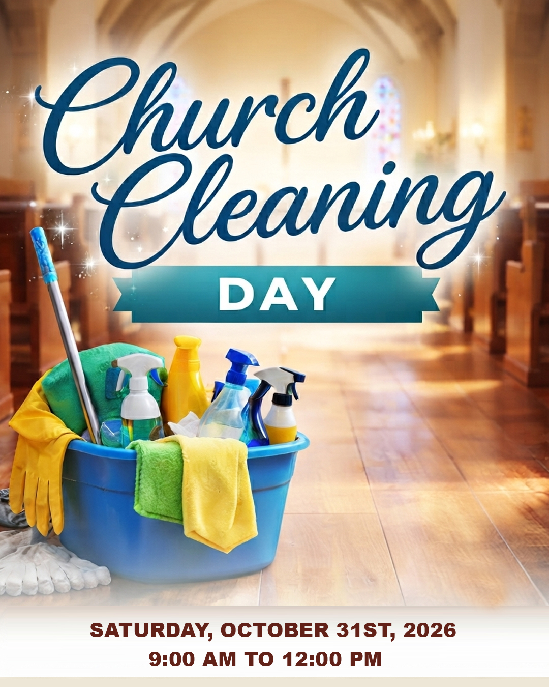 Church Cleaning Day